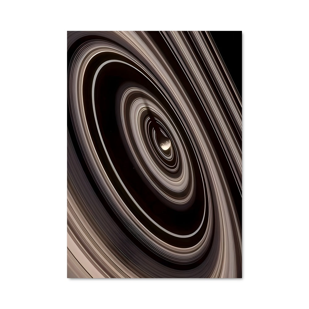 Poster Anneaux de Saturne