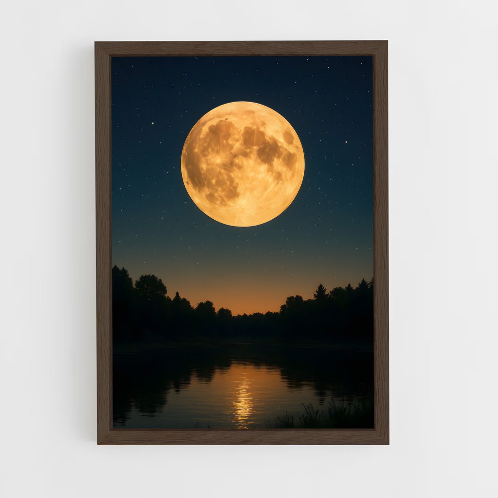 ap-supermoon-6 cadre Bois foncé