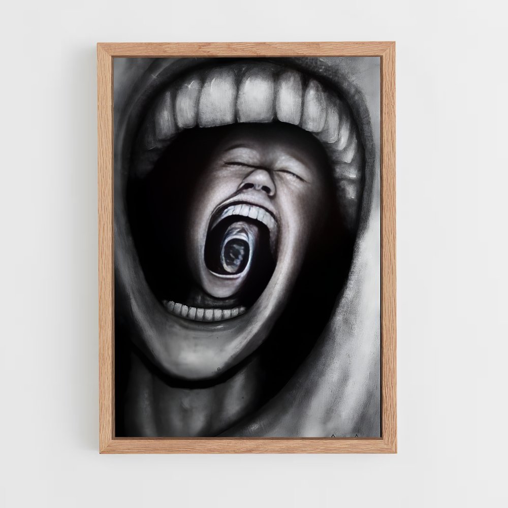 ap-surrealism-5 cadre Bois clair