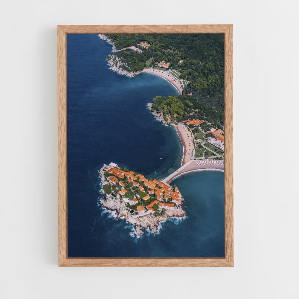 ap-sveti stefan-4 cadre Bois clair