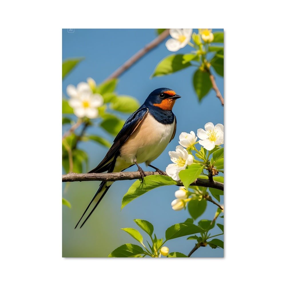 Poster L'Oiseau Ancré