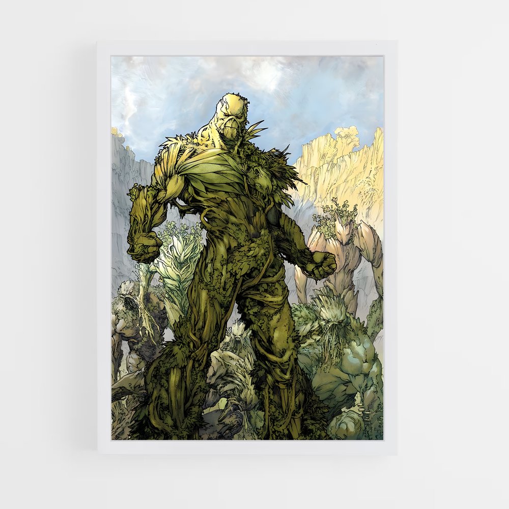 ap-swamp thing-1 cadre Blanc