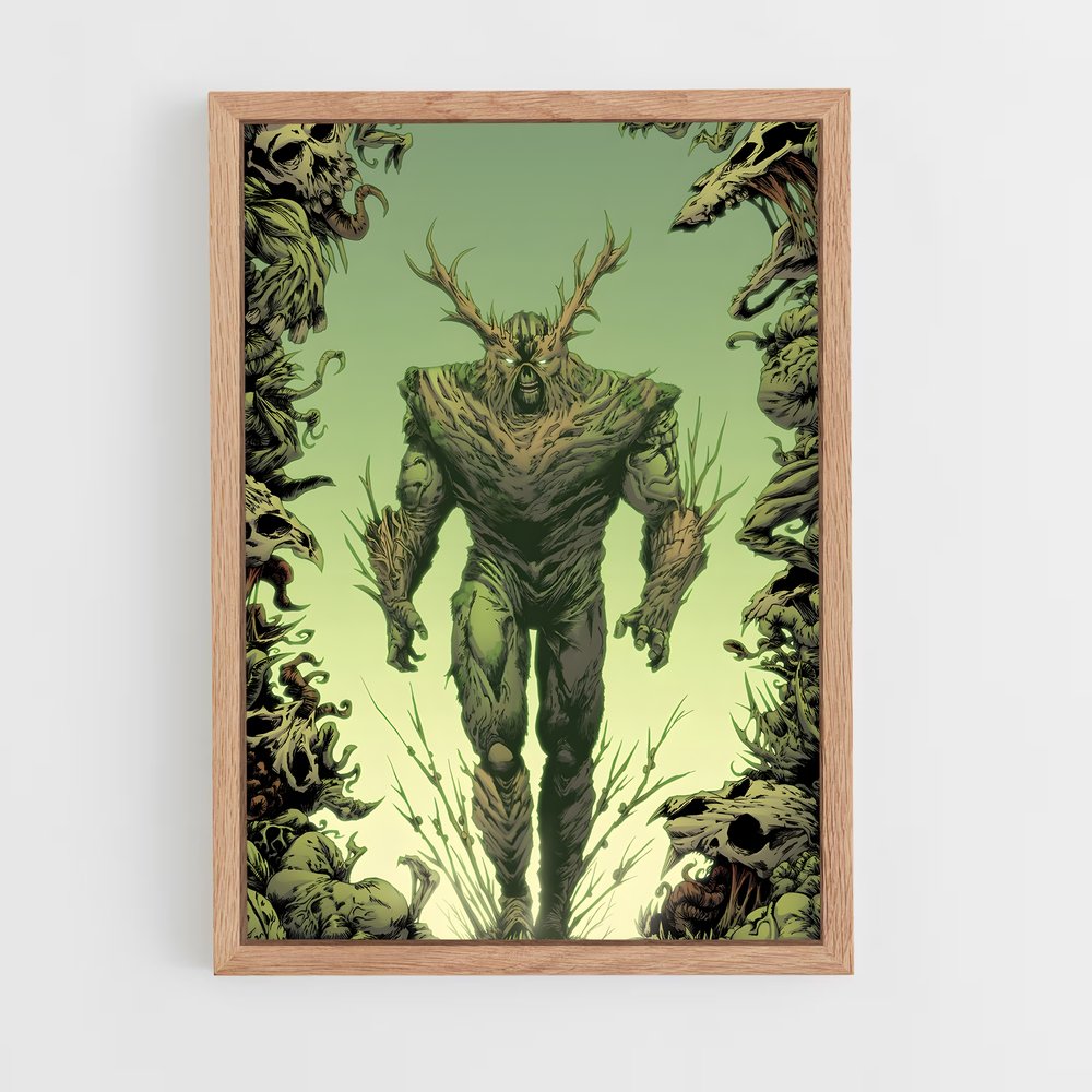 ap-swamp thing-7 cadre Bois clair