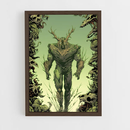 ap-swamp thing-7 cadre Bois foncé
