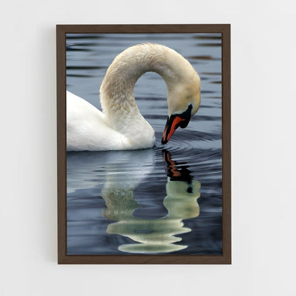 ap-swan-8 cadre Bois foncé