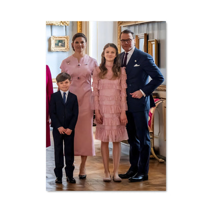 Poster La Famille Royale Suédoise