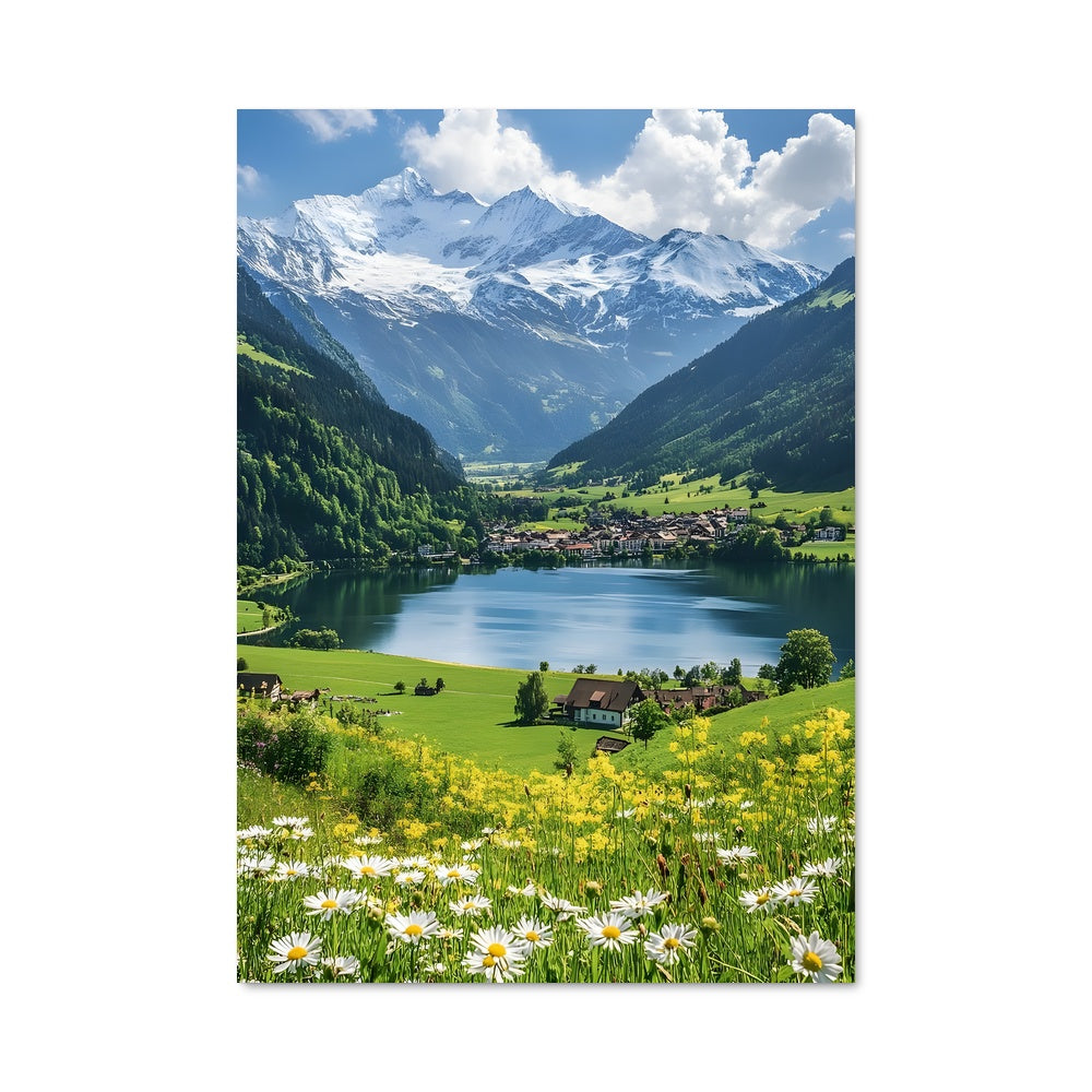 Poster Reflets Alpins