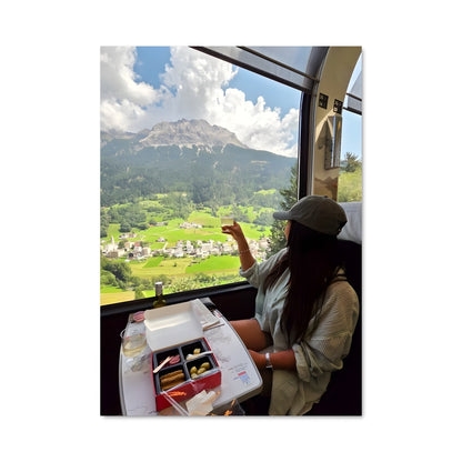 Poster Voyage en Suisse