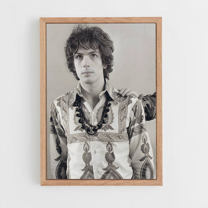 ap-syd barrett-3 cadre Bois clair
