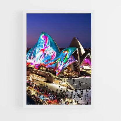 ap-sydney opera house-13 cadre Blanc