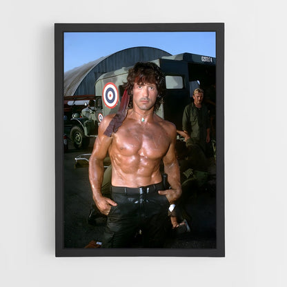 ap-sylvester stallone-1 cadre Noir