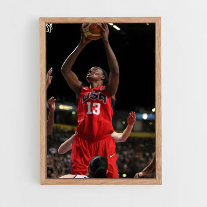 ap-sylvia fowles-3 cadre Bois clair