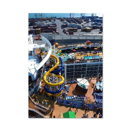 Poster Plongée au Paradis