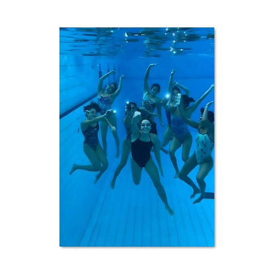 Poster Synchronized diving training 68228