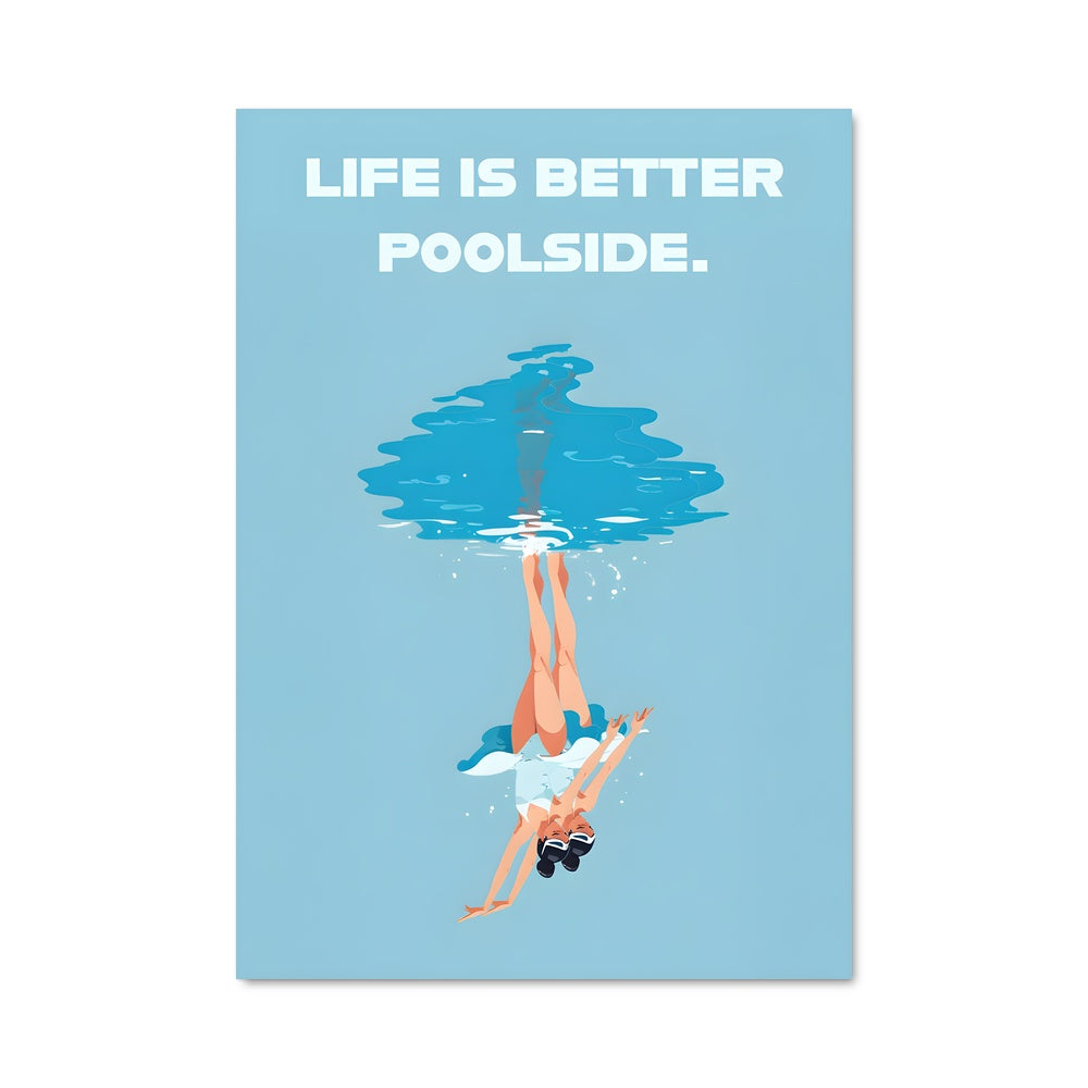 Poster Synchronized swimming 75358