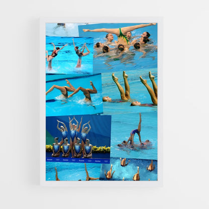 ap-synchronized swimming-1 cadre Blanc