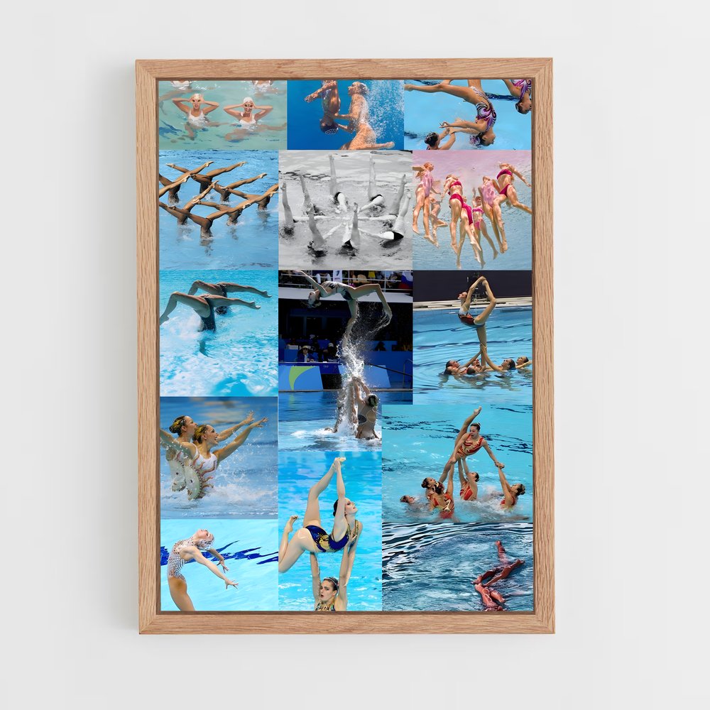 ap-synchronized swimming-4 cadre Bois clair