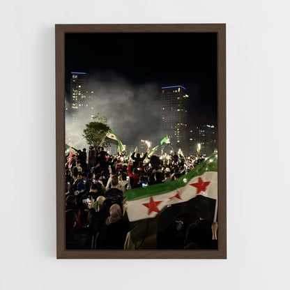 ap-syria-2 cadre Bois foncé