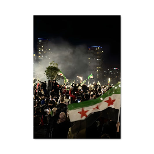 Poster Rassemblement Syrien