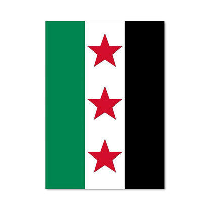 Poster Drapeau Syrien