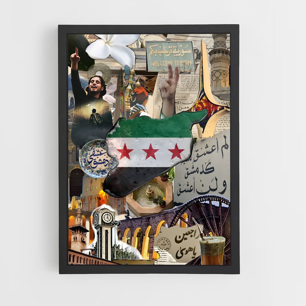 ap-syria flag-1 cadre Noir