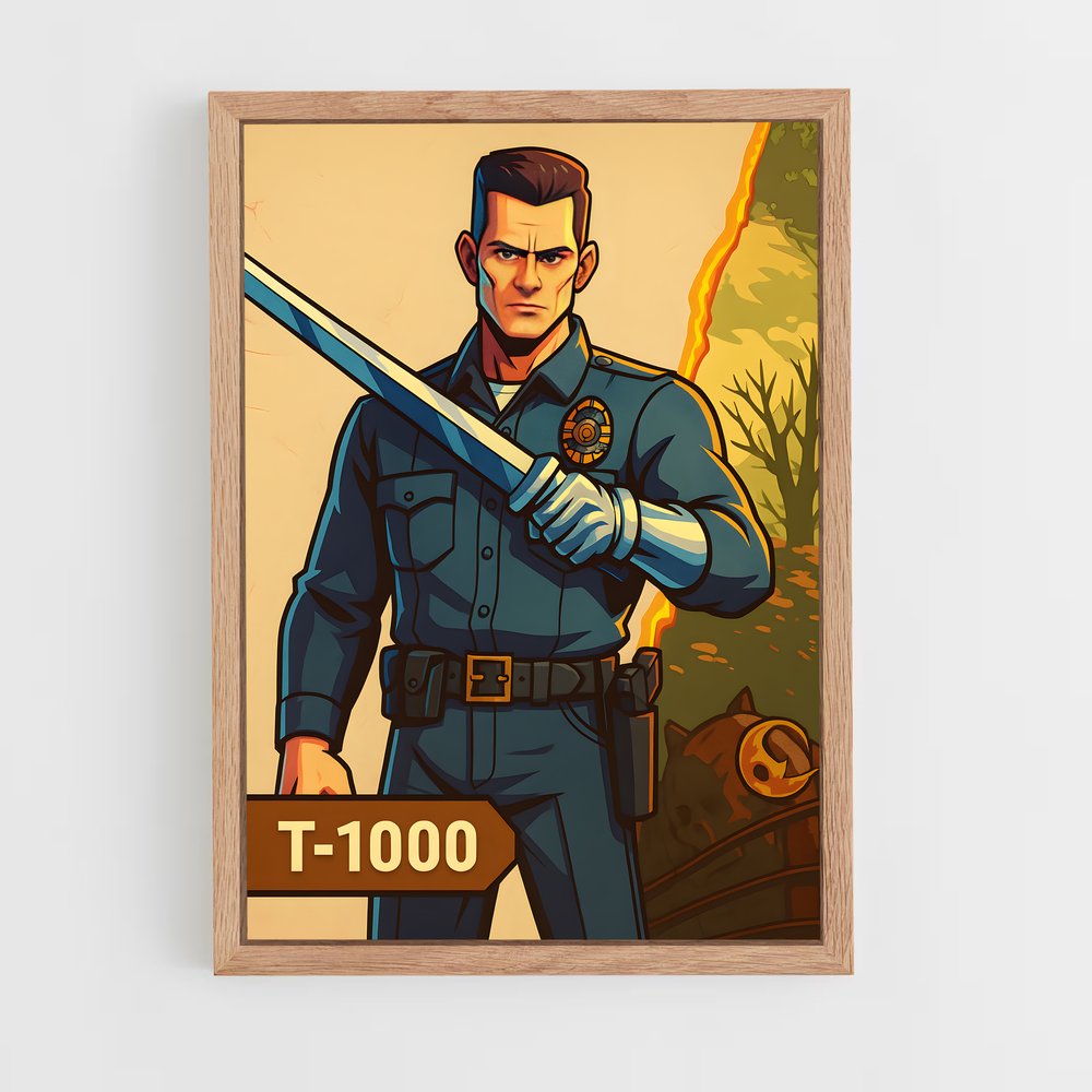 ap-t-1000-8 cadre Bois clair