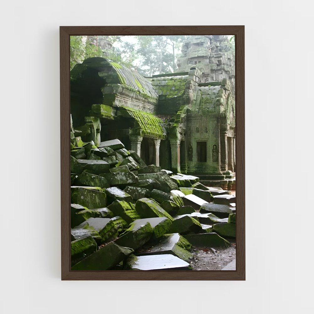 ap-ta prohm-2 cadre Bois foncé
