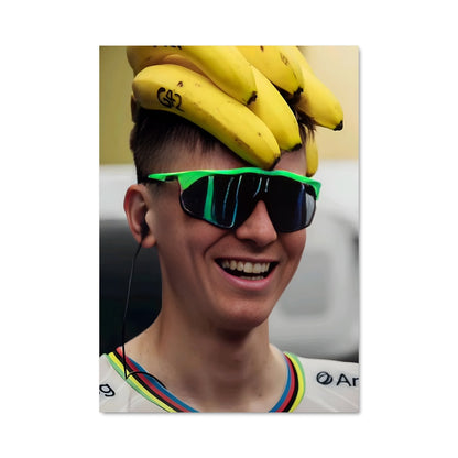 Poster Bananas on Head
