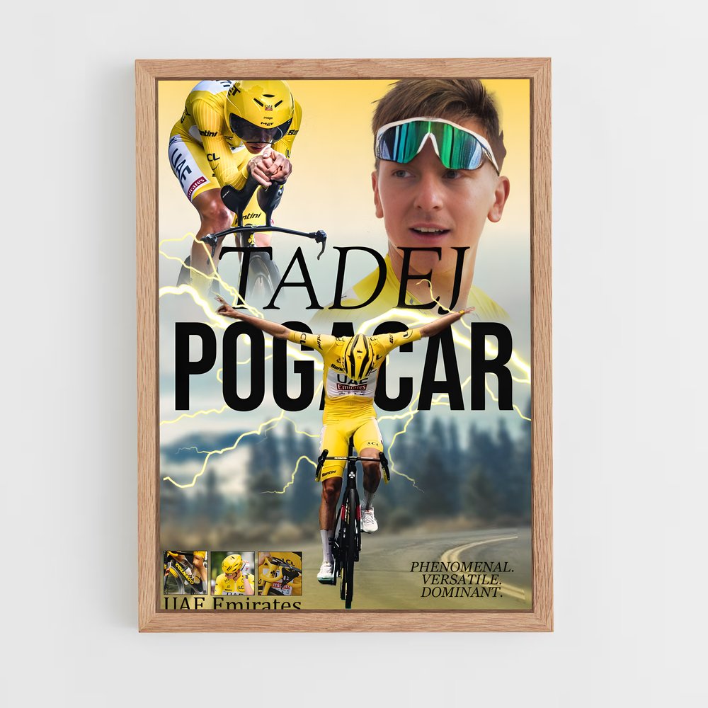 ap-tadej pogacar-12 cadre Bois clair