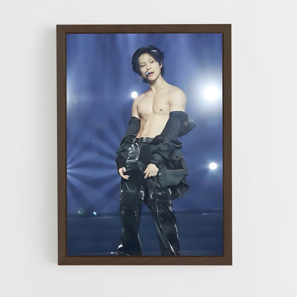 ap-taemin-4 cadre Bois foncé