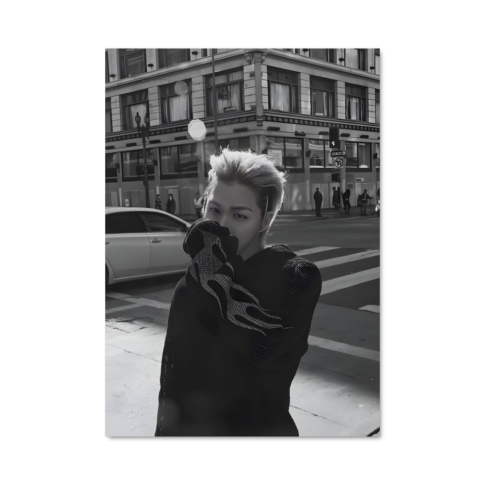 Poster Sur le Trottoir