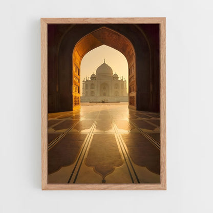 ap-taj mahal-7 cadre Bois clair