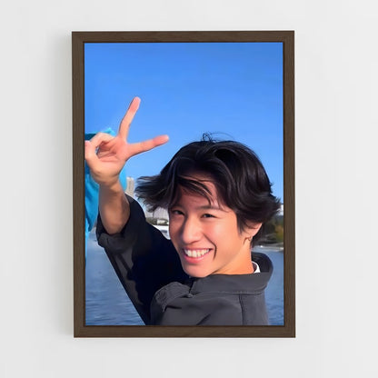 ap-takahiro moriuchi-3 cadre Bois foncé