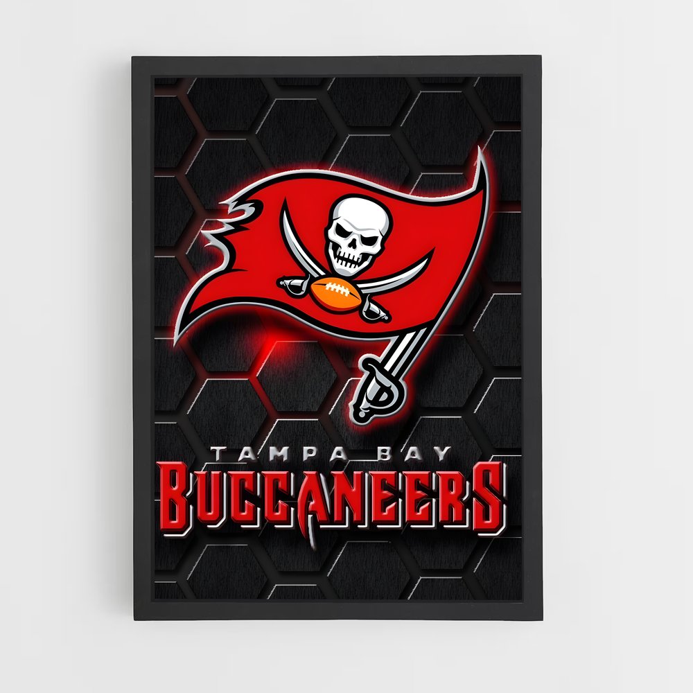 ap-tampa bay buccaneers-3 cadre Noir