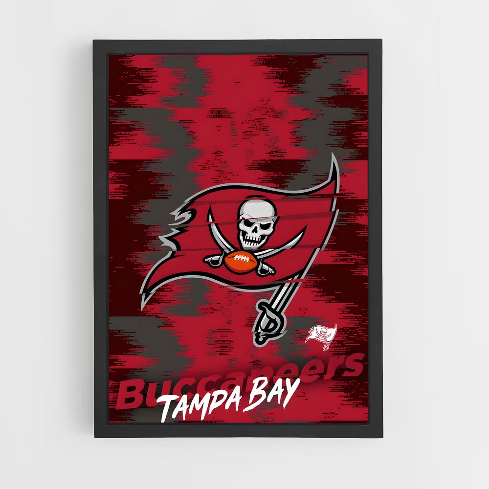 ap-tampa bay buccaneers-6 cadre Noir