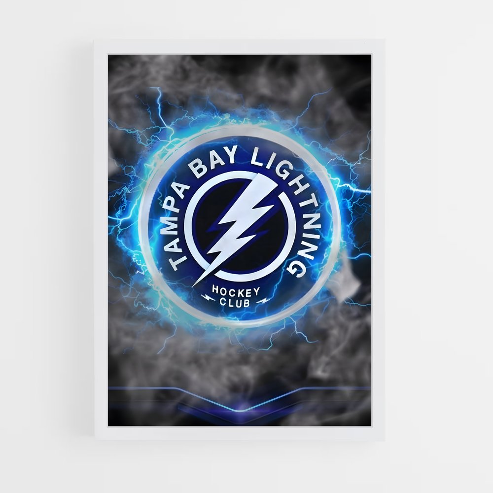 ap-tampa bay lightning-5 cadre Blanc