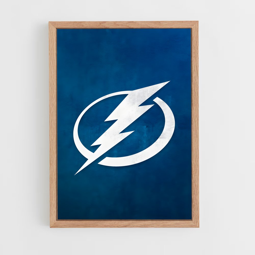 ap-tampa bay lightning-7 cadre Bois clair