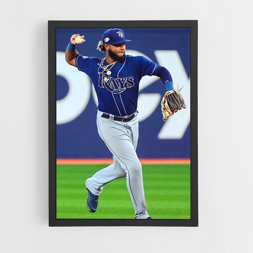 ap-tampa bay rays-5 cadre Noir