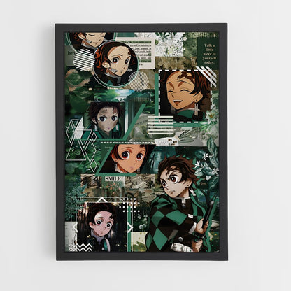 ap-tanjiro kamado-6 cadre Noir