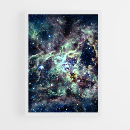 ap-tarantula nebula-3 cadre Blanc