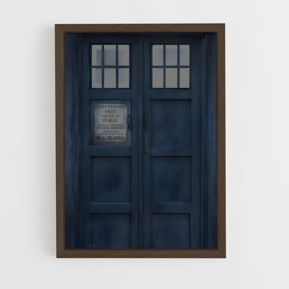 ap-tardis-5 cadre Bois foncé