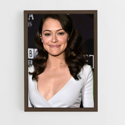 ap-tatiana maslany-5 cadre Bois foncé