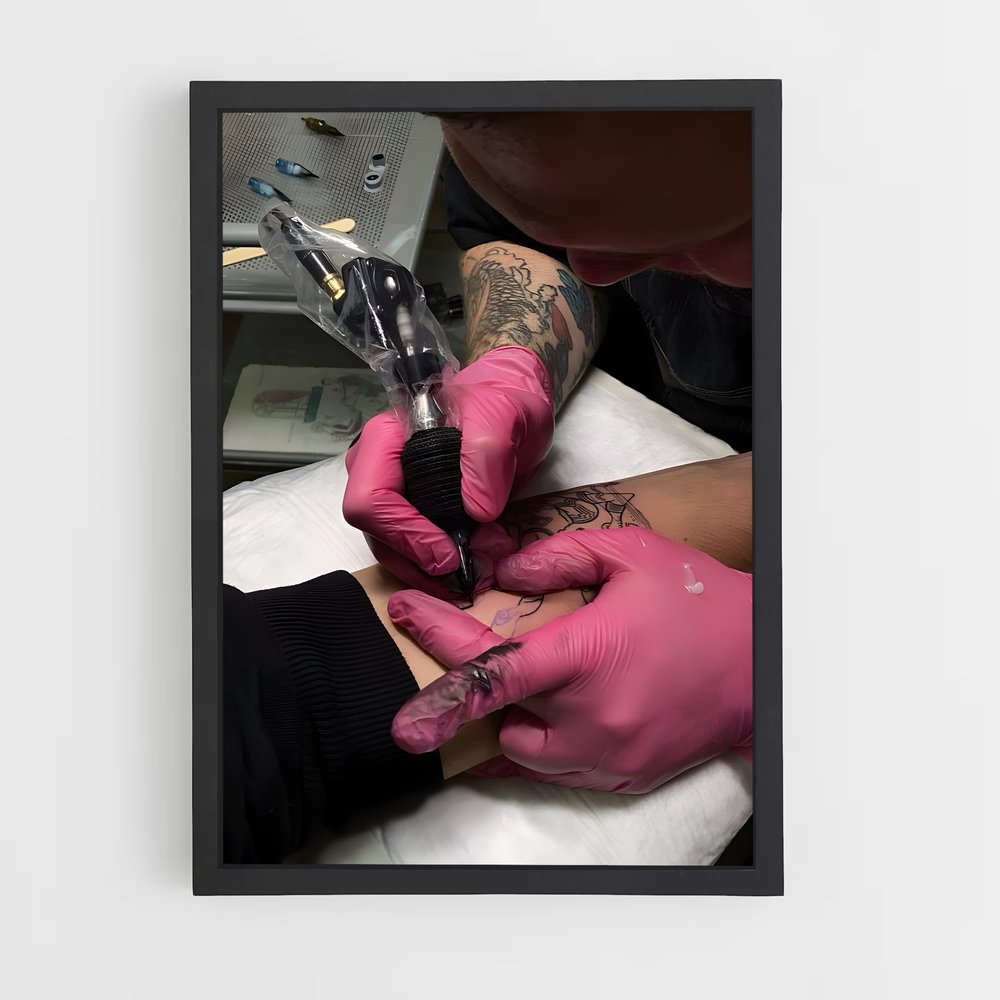 ap-tattoo artist-1 cadre Noir