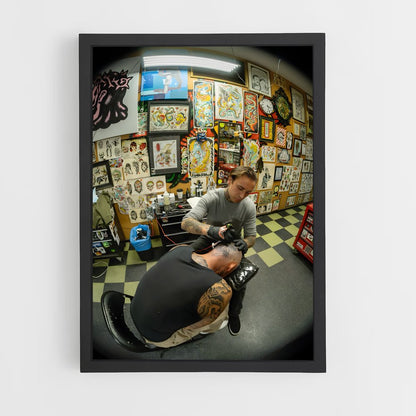 ap-tattoo artist-14 cadre Noir