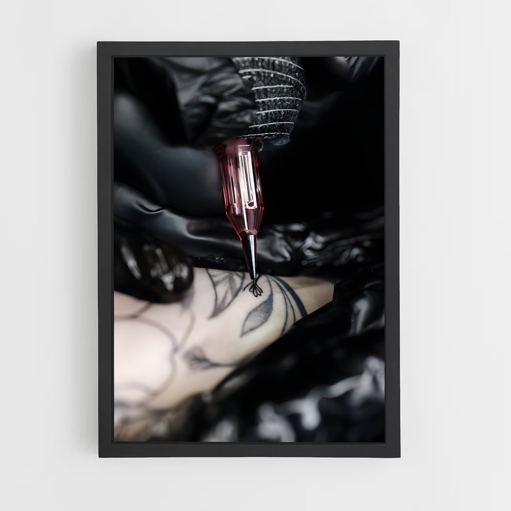 ap-tattoo artist-8 cadre Noir