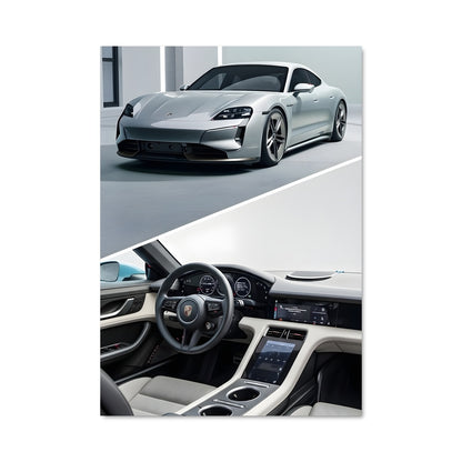 Poster Intérieur Taycan Turbo GT