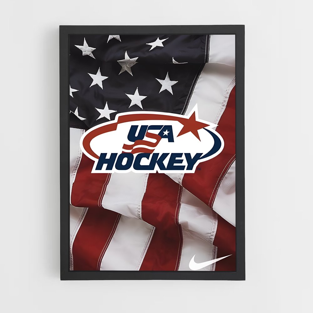 ap-team usa hockey-1 cadre Noir
