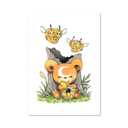 Poster Teddy Bear Buzz