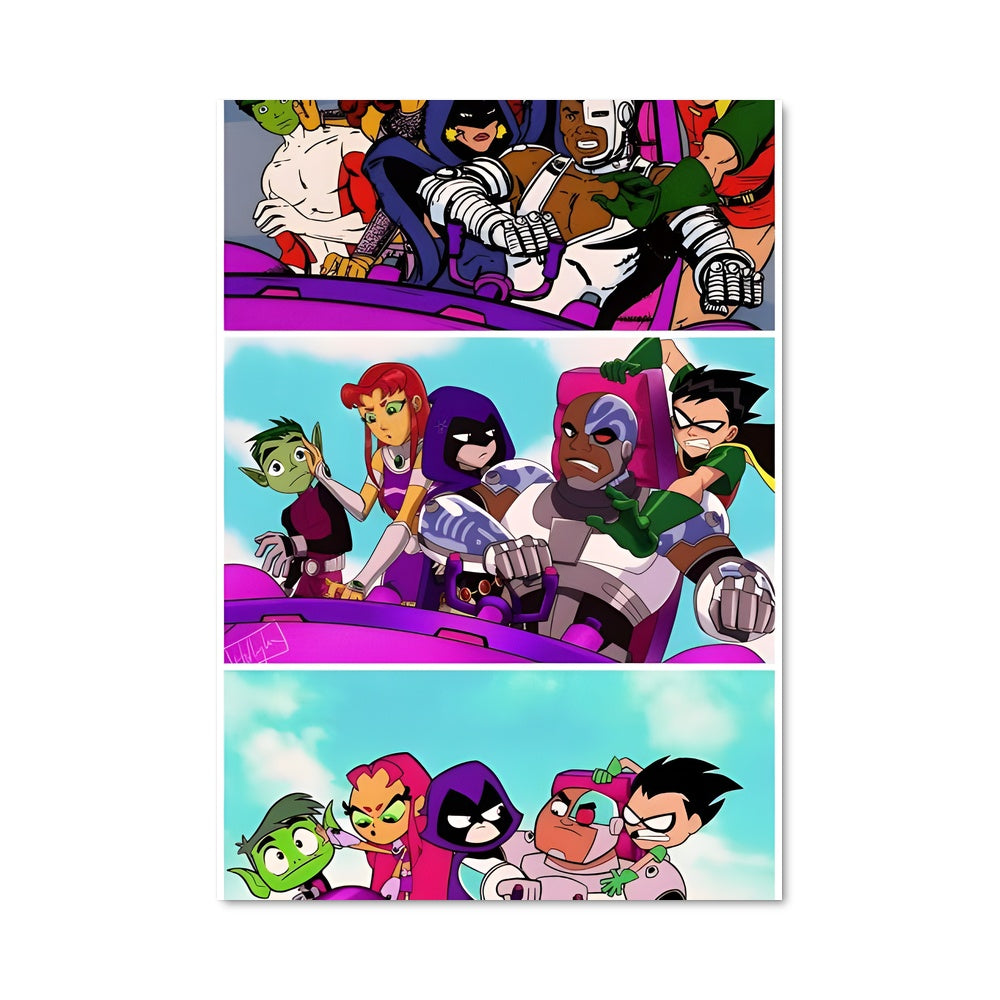 Poster Teen Titans : L'Alliance des Héros