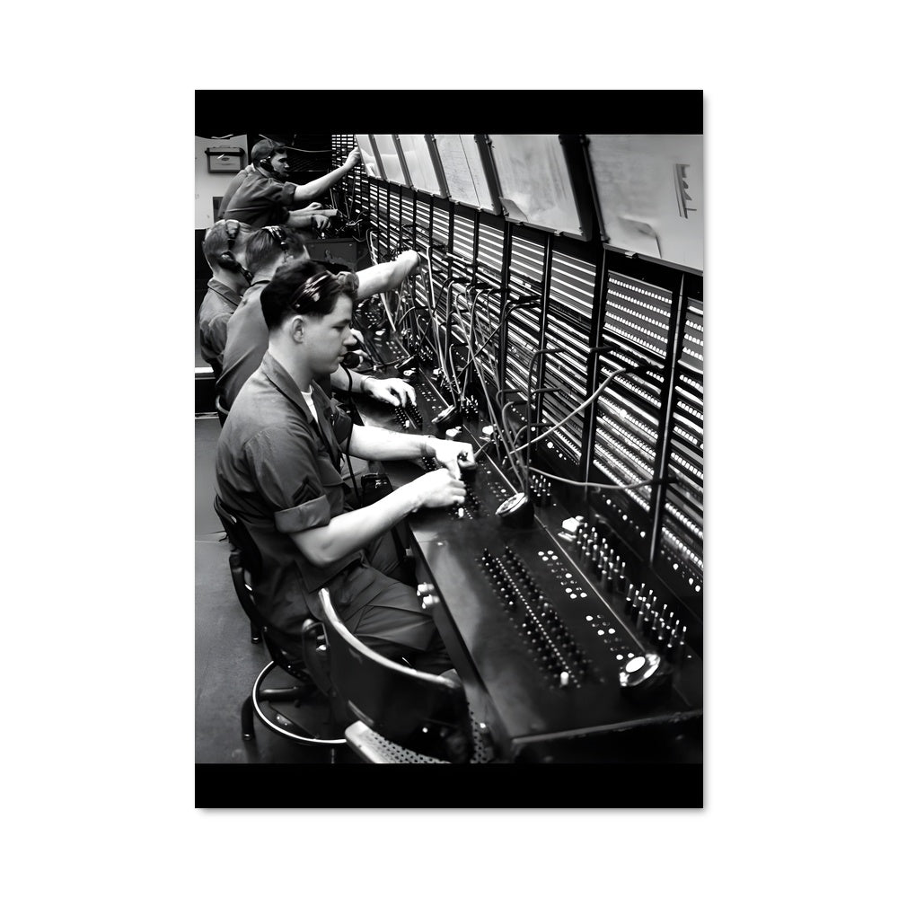 Poster Opérateur Vintage